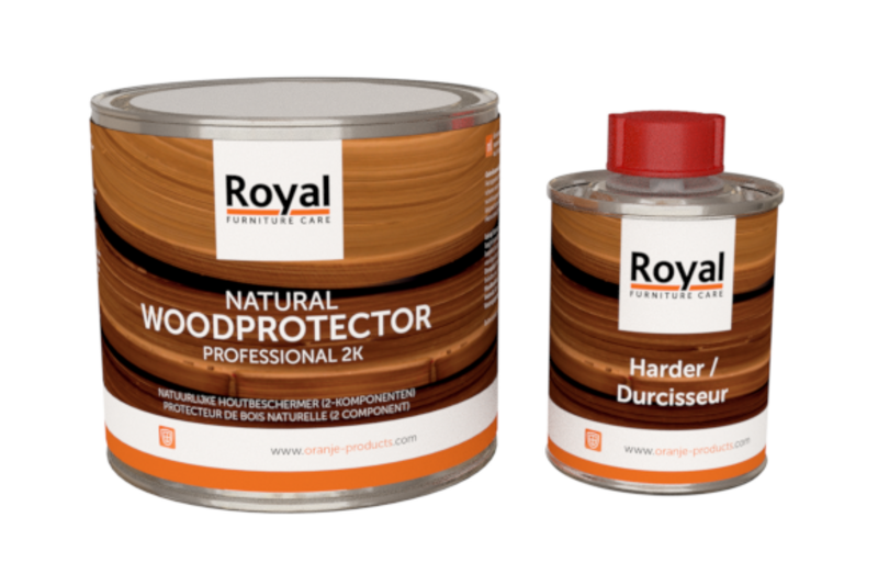 Natuurlijke houtbeschermer 2-componenten voor meubels en vloeren